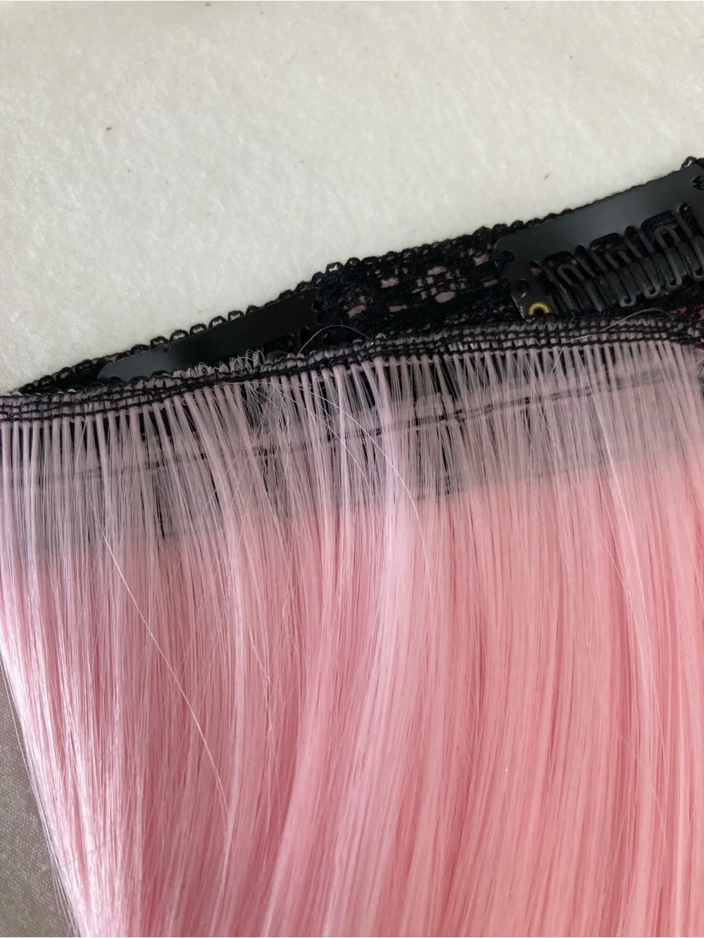 Pink Clip-In Hair Extension - Women Accessories